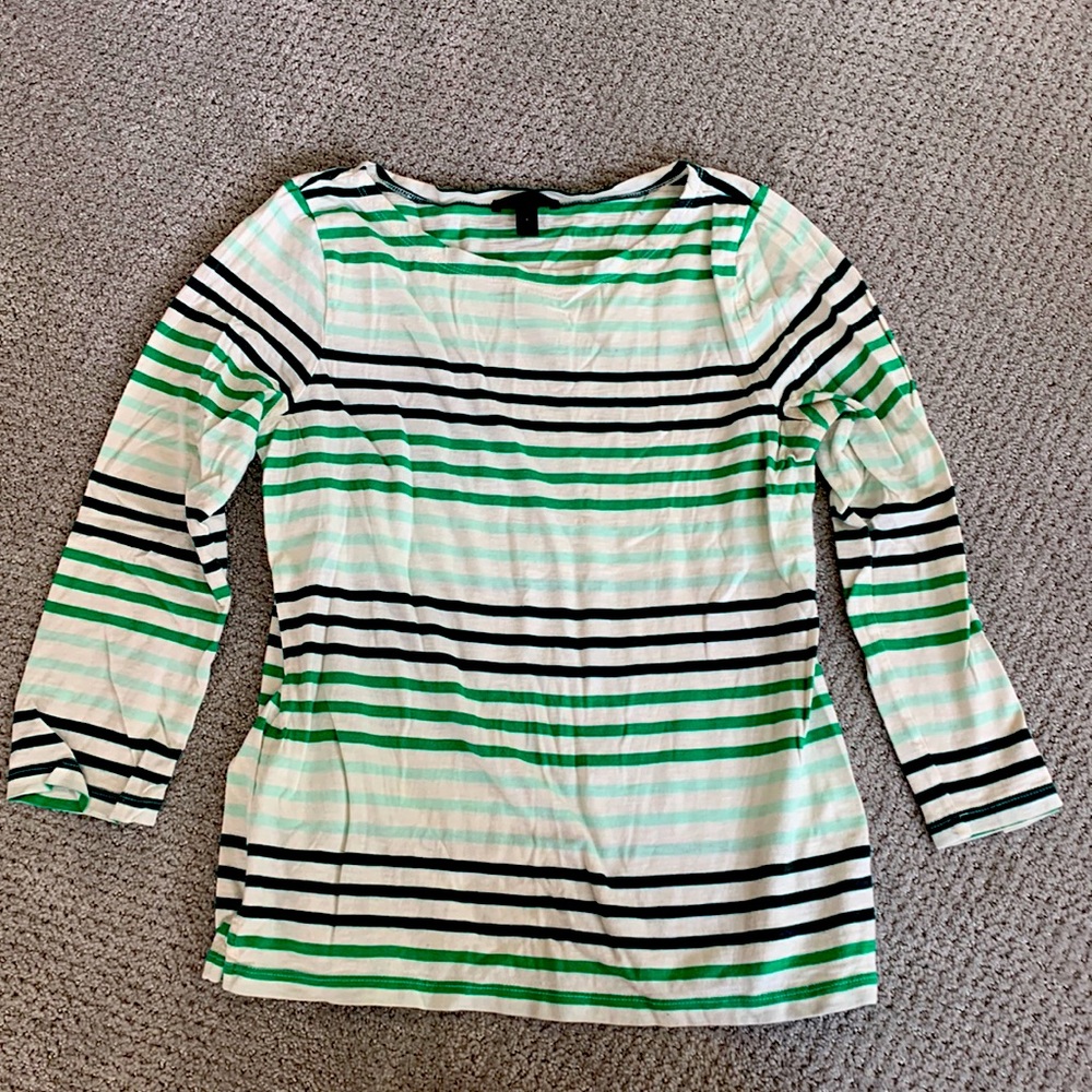 J crew long sleeved top